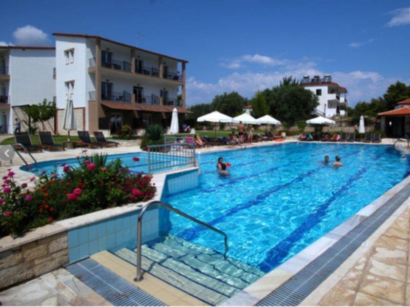 Nostos Hotel Áfitos Exterior foto