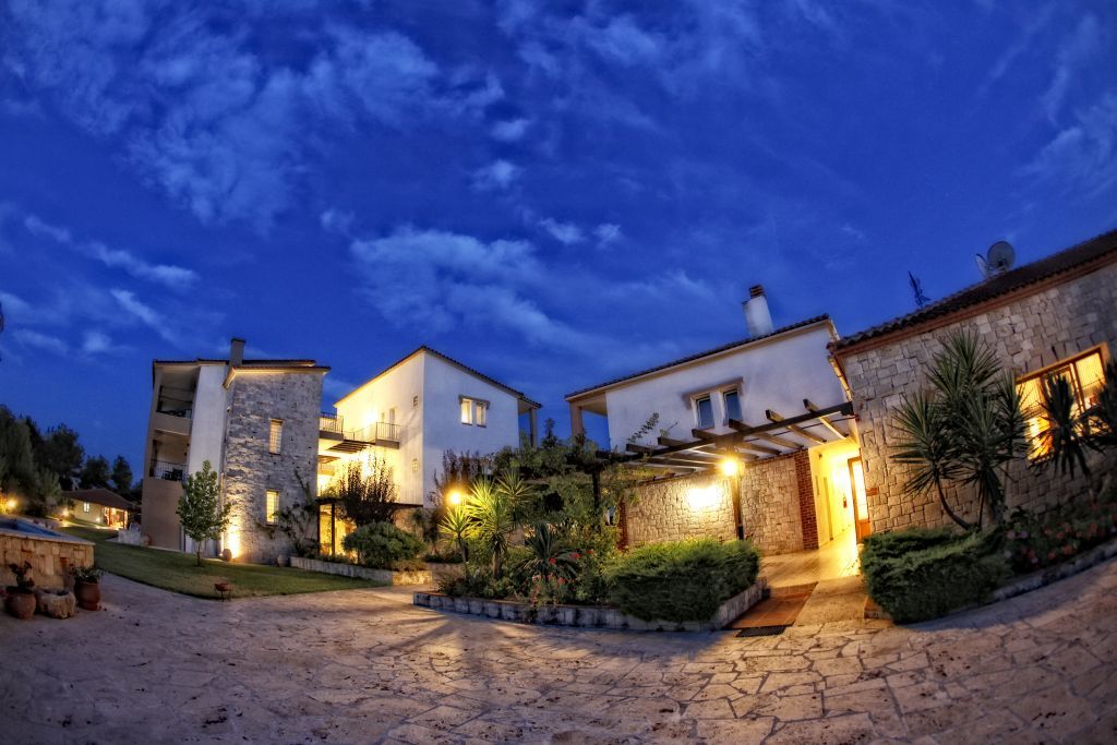 Nostos Hotel Áfitos Exterior foto